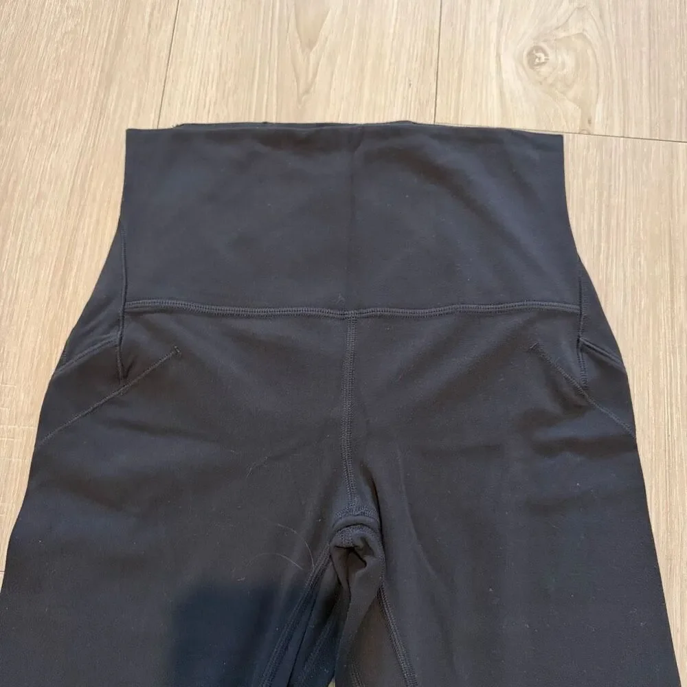 Lululemon Nulu Fold High Rise Yoga Tight Black